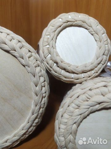 Корзиночки вязаные Корзиночки вязаные