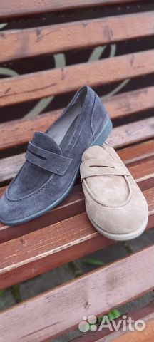 Лоферы от Kingston раз 41,5-42 made in Italy