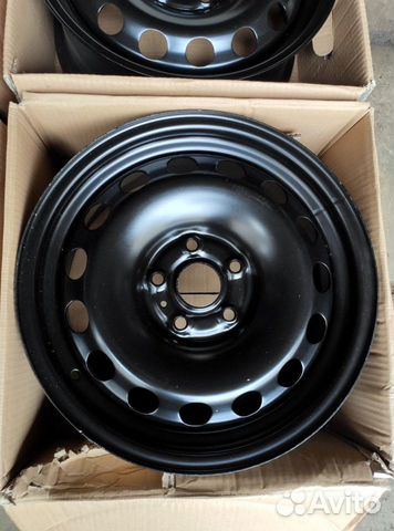Диски новые штампованные R16 C на Skoda VW