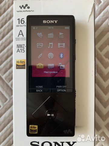 Плеер Sony NWZ-A15 и наушники sony XBA-A1 Плеер Sony NWZ-A15 и наушники sony XBA-A1