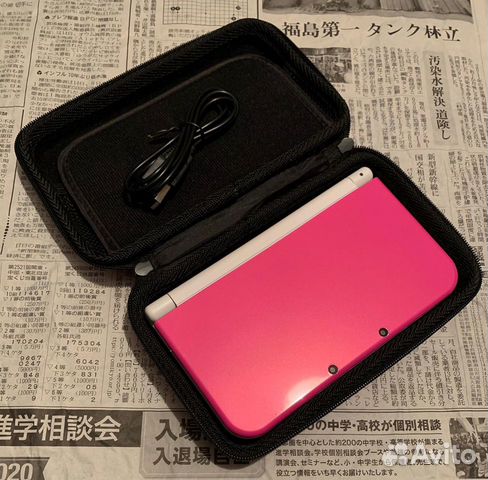 New Nintendo 3DS XL Pink-White New Nintendo 3DS XL Pink-White