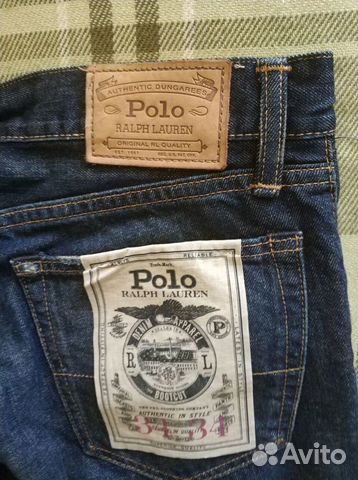 Джинсы Polo Ralph Lauren 34x34 клёш новые Джинсы Polo Ralph Lauren 34x34 клёш новые