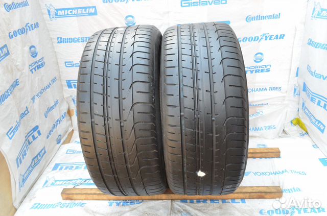 Летние шины б/у 255 45 19 Pirelli Pzero 83X