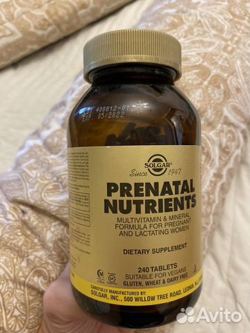 Solgar Prenatal nutrients Solgar Prenatal nutrients