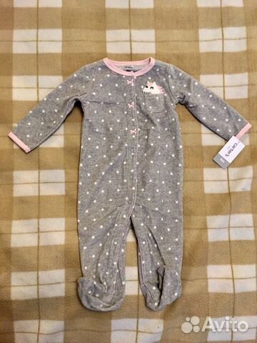 Флисовые слипы Carter’s Флисовые слипы Carter’s