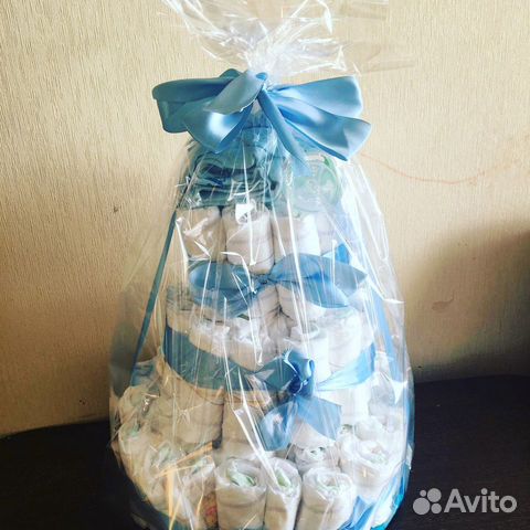 Торт из памперсов