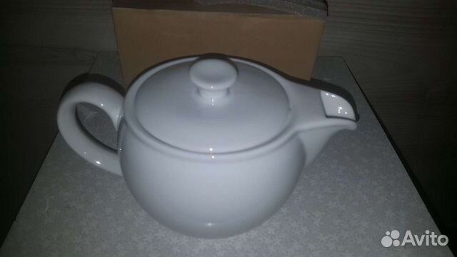 Заварочный фарфоровый чайник 800мл