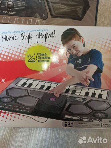 Коврик игровой музыкальный
