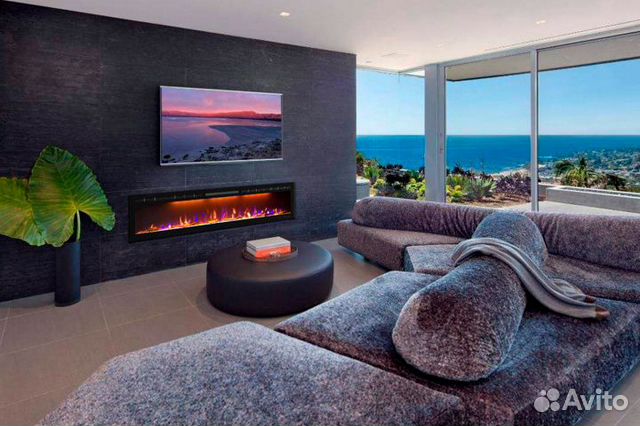 Электрокамины встраиваемые серии Crystal