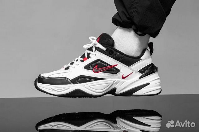 Nike M2K Tekno White Black Red (36 