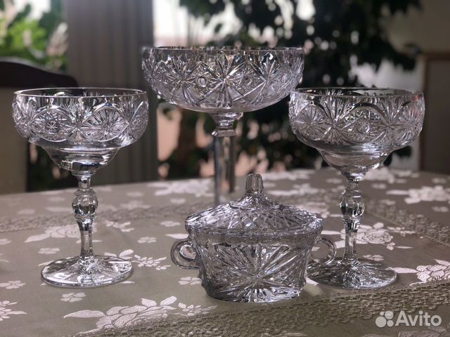 Хрусталь/СССР/ Вазы/винтаж