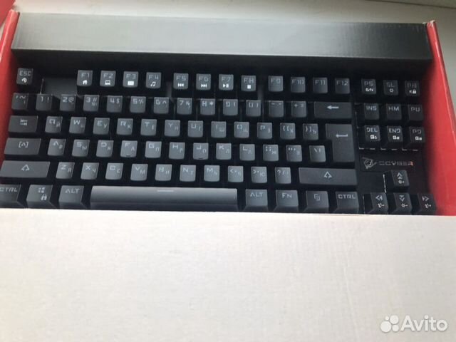 Новая Механика Клавиатура Qcyber Подсветка