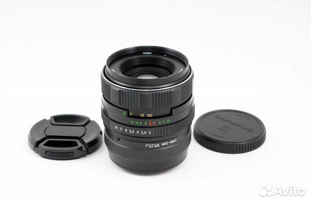 Гелиос-44М4 58 mm f/ 2 + переходник Micro 4/3