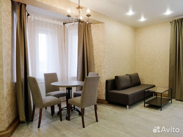

1-к. квартира, 42 м², 2 кровати
