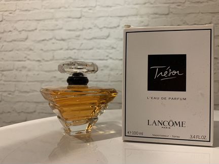 Lancome tresor edp 100ml тестер