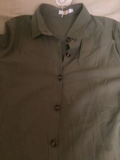 Платье хаки новое 52 р