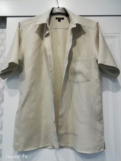 Dkny лён+хлопок рубашка