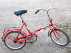 Велосипед кама красный СССР объявление продам