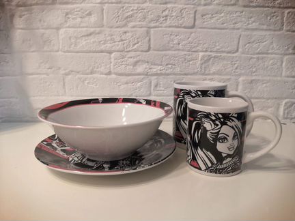 Набор посуды Monster High