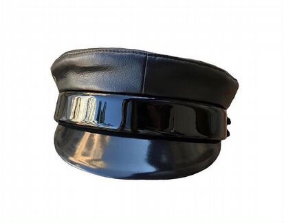 Новая кожаная кепка