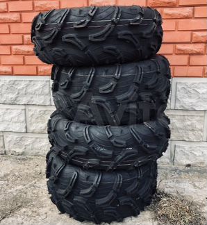 Комплект новых Maxxis zilla 27/14 для квадроцикла