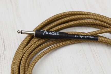 Fender vintage кабель гитарный 4м