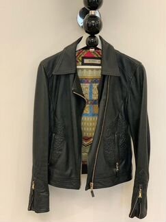 Куртка кожаная Etro 42 размер