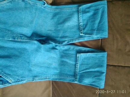 Джинсовый комбинезон