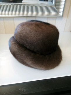 Норковая шапка женская