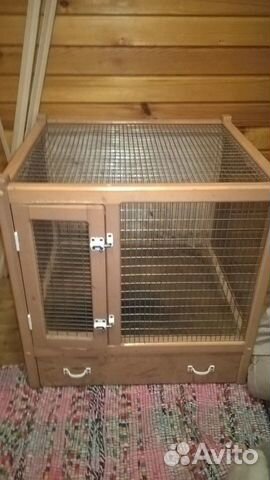 Клетка большая б/у
