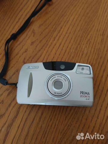 Плёночный фотоаппарат canon prima zoom 76