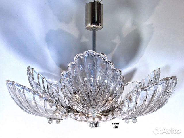 Люстра редкая на 4 лампы СССР