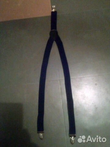 Подтяжки черные