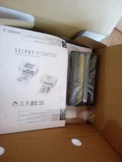 Компактный фотопринтер canon selphy CP720