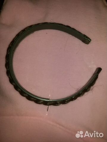 Ободок-косичка, заколки