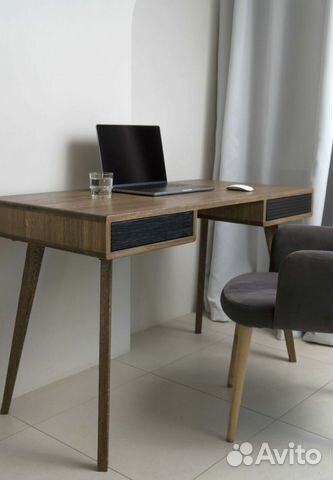 Компьютерный стол письменный рабочий из массива