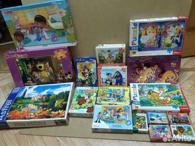 Пазлы детские