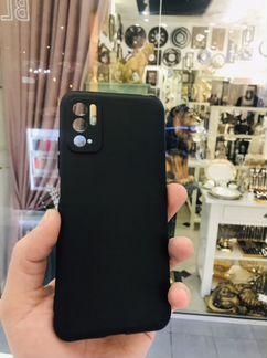 Чехол для Honor 10X Lite силиконовый черный