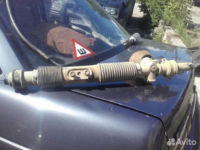Рейка рулевая на шевролет Ланос
