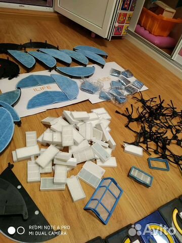 Новые расходники для ilife фильтр щетки