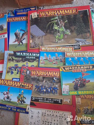 Warhammer миниатюры оригинальные американские