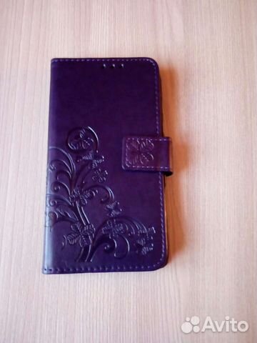 Новый чехол-книжка для смартфона из экокожи