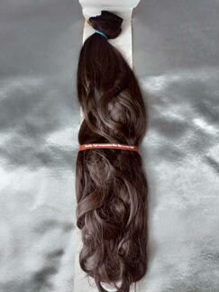 Волосы на заколке