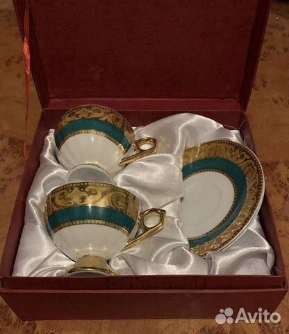 Сервиз кофейный yamasen gold collection 24ct gold