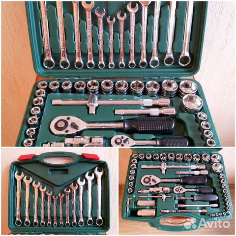 Набор инструментов 61 предмет новый