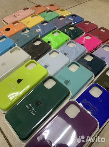 Чехлы на iPhone 11 silicone case