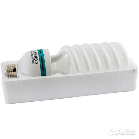 Энергосберегающая лампа 5500К 155Вт для фотостудии