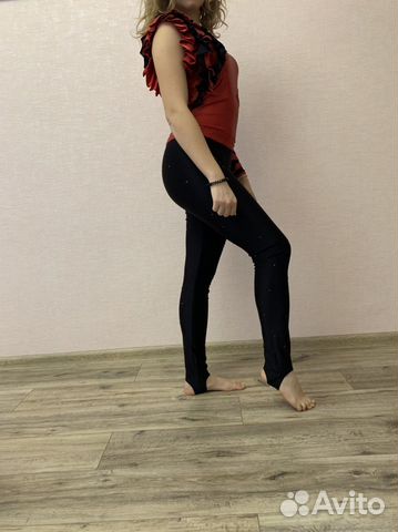 Костюм для танца Диско,со стразами Сваровски