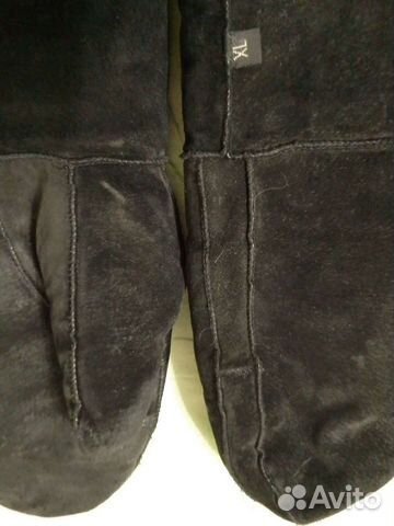 Рукавицы из овчины мужские