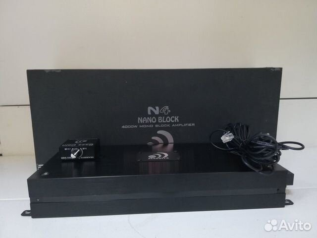 Моноусилитель Massive Nano Block N4 на гарантии